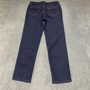 Wonder Nation Jeans Girls 14‎ Blue Denim Straight Leg Dark Wash 5-Pockets Casual